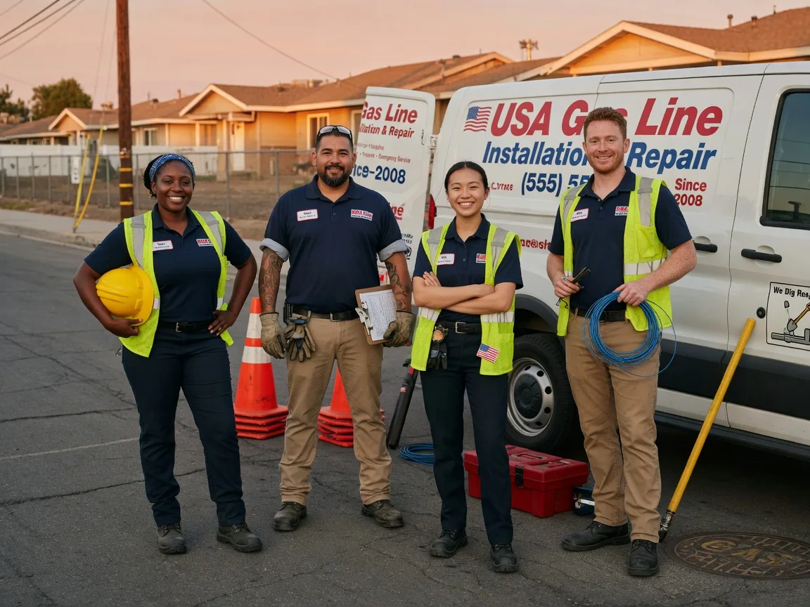 Gas Line Installation company in Richland Springs, TX